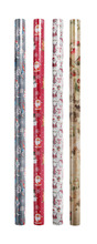 Julegavepapir 70 cm x 20 meter assorteret